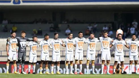La primera alineación oficial de Sebastián Sosa con los Pumas.