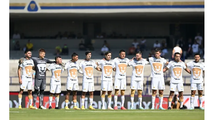 La primera alineación oficial de Sebastián Sosa con los Pumas.
