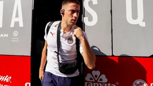 Santiago Ormeño en el Apertura 2022, su primer torneo con Chivas del Guadalajara.