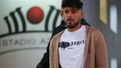 Bruno Valdez antes de salir a su despedida en el estadio Azteca.