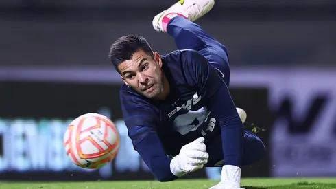 Julio González en un partido de la Copa Sky.