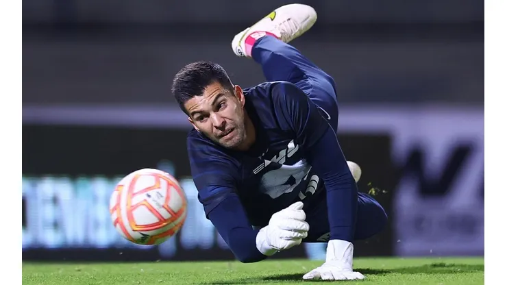 Julio González en un partido de la Copa Sky.