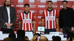 Presentación de Víctor Guzmán y Daniel Ríos como refuerzos de Chivas.
