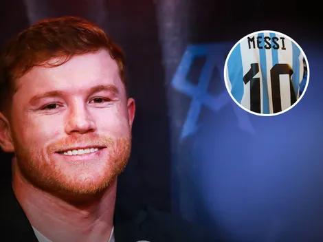 Canelo tiene un emotivo detalle con Argentina