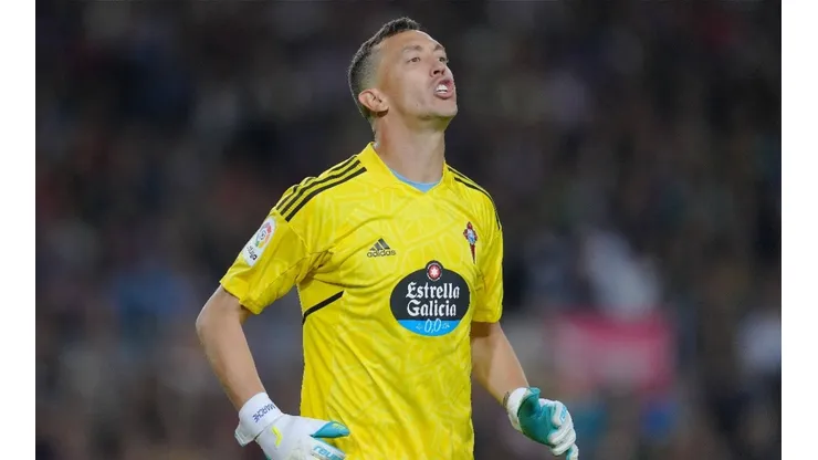ESP: FC Barcelona, Barca RC Celta. La Liga Santander. Date 8 Agustin Marchesin of RC Celta during the La Liga match betw