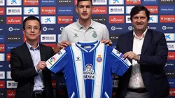 César Montes fue presentado como nuevo jugador del Espanyol