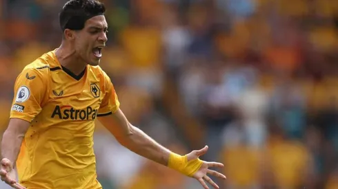 Raúl Jiménez se perdió el empate ante Manchester United.