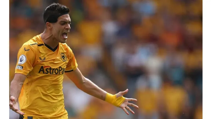 Raúl Jiménez se perdió el empate ante Manchester United.