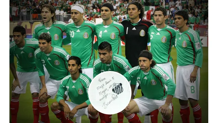 Selección mexicana 2008 camiseta de Pelé