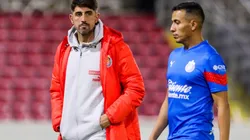 Veljko Paunovic en uno de los partidos de la Copa Sky.