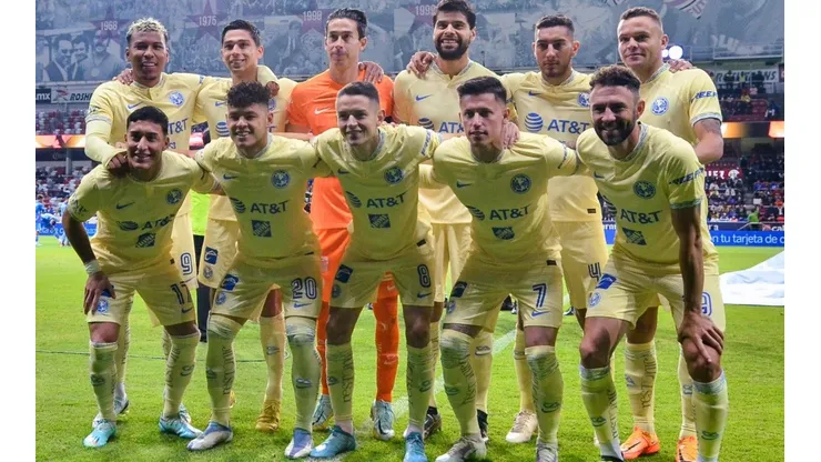 América en su último partido de la Copa Sky 2022