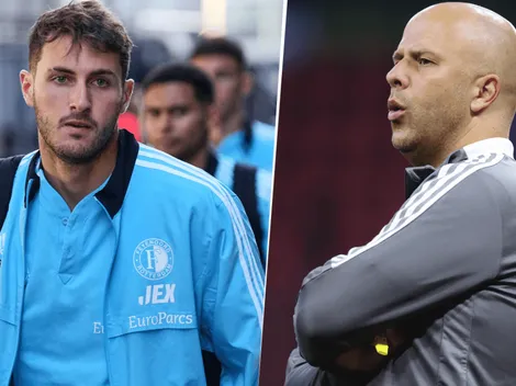 Arne Slot lanzó un golpe bajo a pesar de la asistencia de Santi Giménez