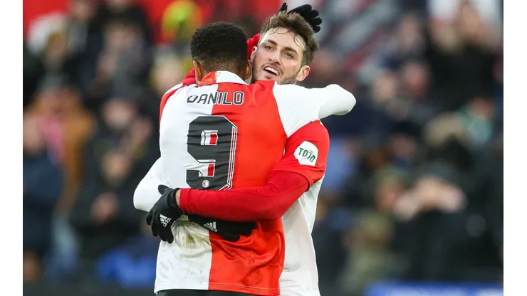 ROTTERDAM, 23-12-2022 ,De Kuip, Dutch football, eredivisie, season 2022-2023, Feyenoord- Emmen (friendly), Feyenoord pla