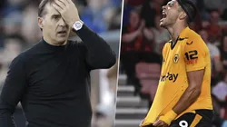 ¿Hay problemas entre Raúl Jiménez y Julen Lopetegui?