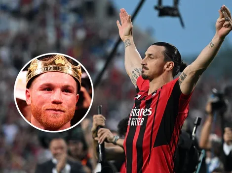 Modo Canelo: Zlatan Ibrahimovic se mostró listo para subir al ring