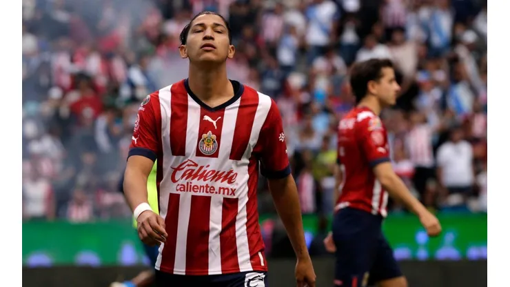 Ángel Zaldívar en la eliminación de Chivas en el torneo Apertura 2022.