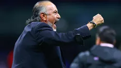 Cruz Azul en un partido de la Copa Sky.