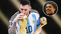 Maravilla Martínez se rindió ante Lionel Messi.