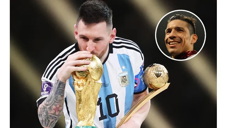 Maravilla Martínez se rindió ante Lionel Messi.