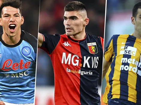 ¿Cuántos jugadores mexicanos estuvieron en la Serie A?