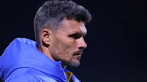 Fernando Ortiz habló de Óscar Jiménez post partido