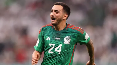 Luis Chávez anotó un golazo contra Arabia Saudita.