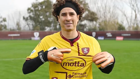 Ochoa tuvo su primer día en Salernitana.