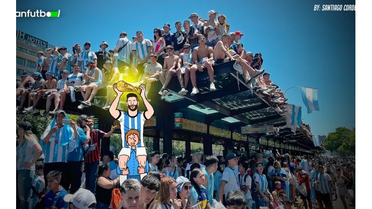 La pasión argentina y cómo se vive un mundial en cuatro ciudades.