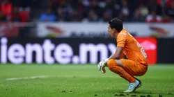 Oscar Jiménez en el partido contra Toluca por la Copa Sky.