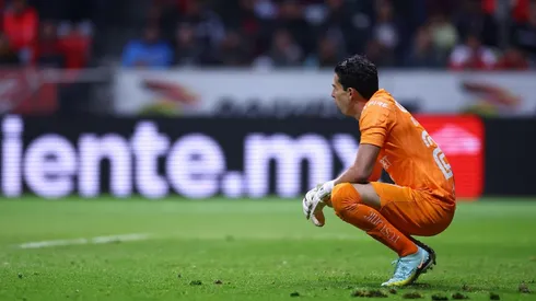 Oscar Jiménez en el partido contra Toluca por la Copa Sky.