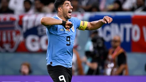 SUAREZ Luis Kapitaen Team Uruguay FIFA World Cup, WM, Weltmeisterschaft, Fussball 2022 in Katar Vorrundenspiel Gruppe H