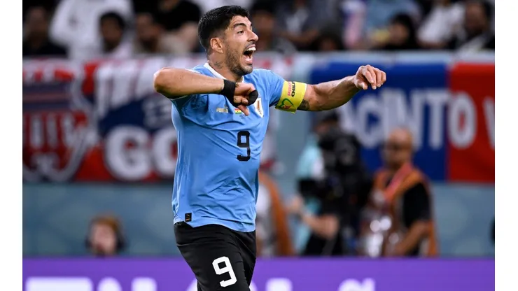 SUAREZ Luis Kapitaen Team Uruguay FIFA World Cup, WM, Weltmeisterschaft, Fussball 2022 in Katar Vorrundenspiel Gruppe H