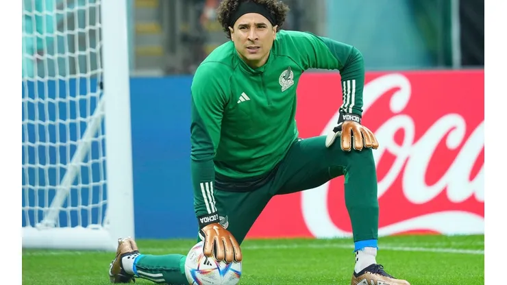 Guillermo Ochoa en la Copa del Mundo Qatar 2022.