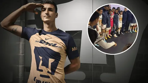 ¡Líder! Así arengó Juan Ignacio Dinenno al plantel de Pumas