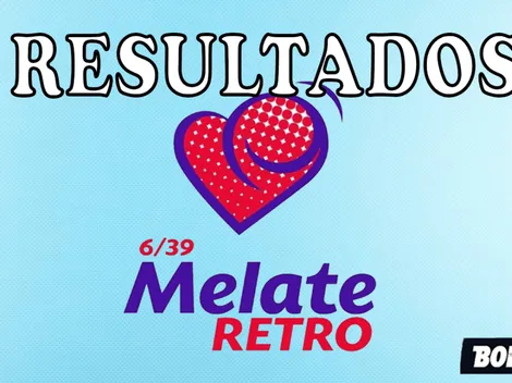Resultados del Melate Retro del martes 20 de diciembre en México