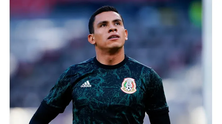 Luis Malagón con la selección mexicana preolímpica en 2021.