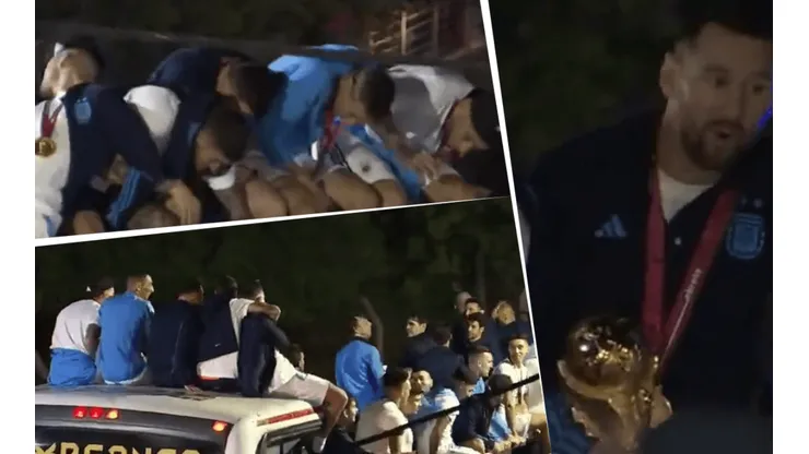 Argentina casi protagoniza tragedia en los festejos | VIDEO