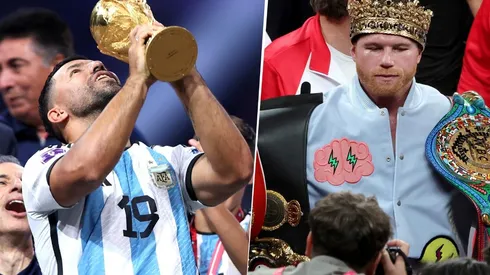 ¿Mensaje amistoso o nueva provocación de Kun Agüero a Canelo Álvarez?