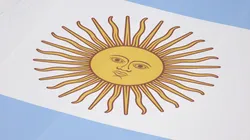 Bandera de la selección argentina en Qatar 2022.
