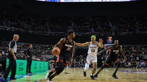 San Antonio Spurs v Miami Heat