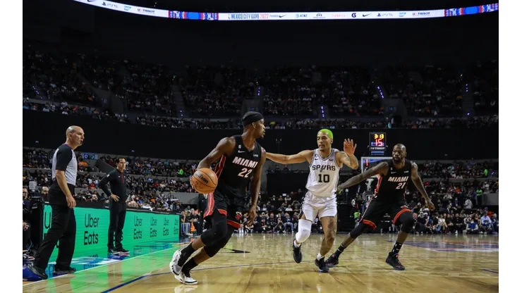San Antonio Spurs v Miami Heat