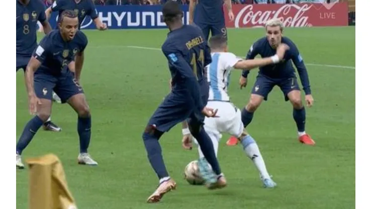 Argentina se puso en ventaja con un gol de Messi