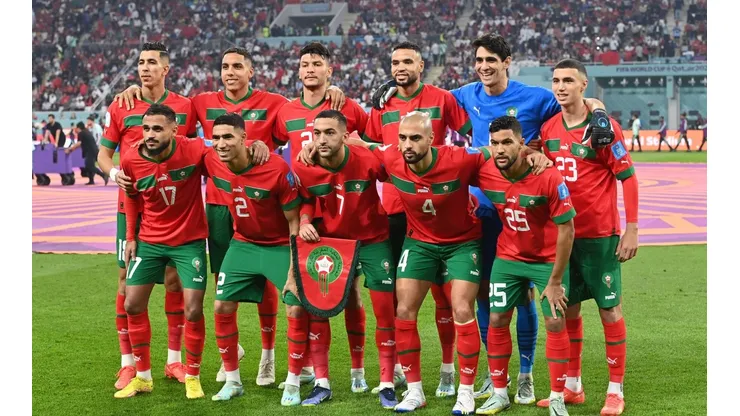 La alineación de Marruecos en el partido por el tercer lugar de Qatar 2022.