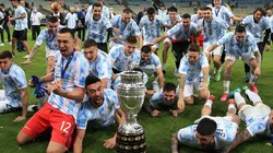Agustín Marchesín fue parte de la selección argentina que ganó la Copa América en 2021.