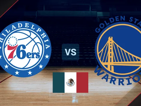 ◉ Dónde VER Philadelphia 76ers vs Golden State Warriors en México EN VIVO por la NBA
