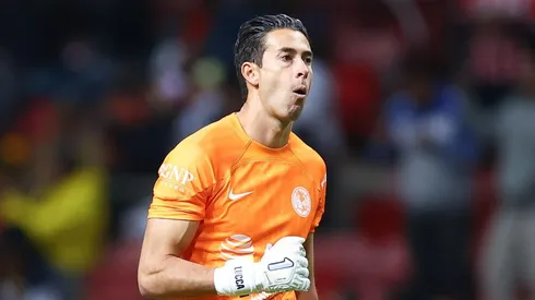 Óscar Jiménez, portero titular ante Necaxa por la Copa Sky.