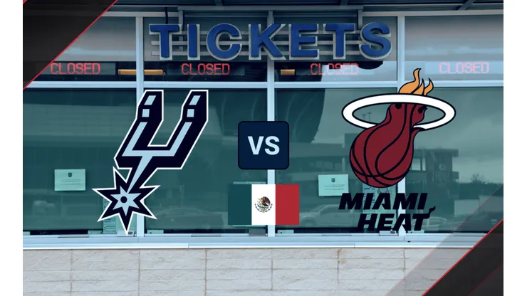 ¿Quédan tickets para ver San Antonio Spurs vs. Miami Heat en el Arena CDMX?