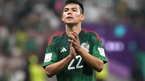 Hirving el Chucky Lozano en la Copa del Mundo Qatar 2022.
