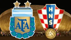 Las alineaciones de Argentina vs. Croacia por la Copa del Mundo de Qatar 2022