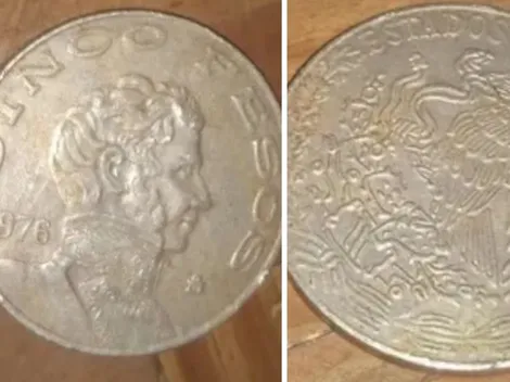 ¿Cómo reconocer la moneda de Vicente Guerrero que vale casi 20 mil pesos?
